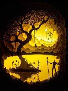 40 Beautiful Examples of Backlit Paper Art