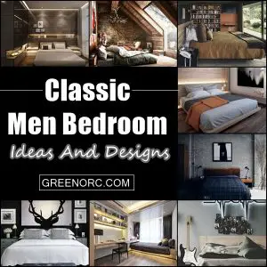 45 Classic Men Bedroom Ideas And Designs - Greenorc