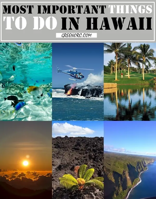 10 Most Important Things to do in Hawaii