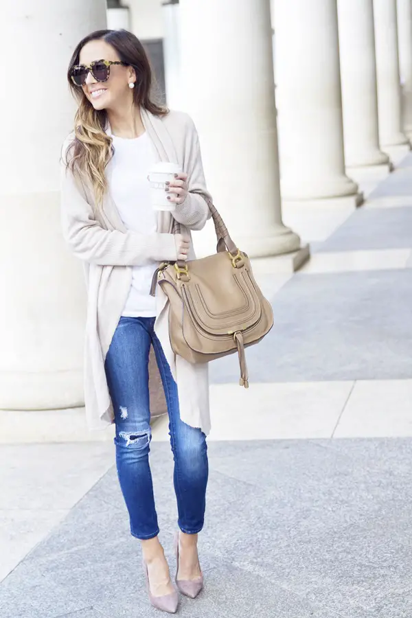 40 Beautiful Cardigan Outfits You Must Try - Greenorc